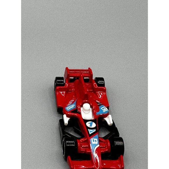 2013 HOT WHEELS F1 Racer #1 Track Aces Red Made in Malaysia 1186 MJ I NL Mattel - Picture 4 of 8
